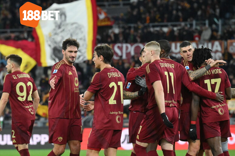 AS Roma đang có phong độ ấn tượng với 6 trận bất bại trên mọi đấu trường (Ảnh: AS Roma).