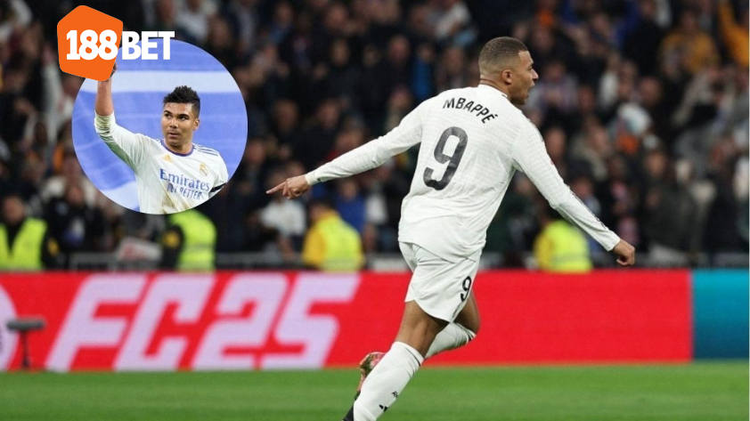 Casemiro dành nhiều lời khen ngợi cho Kylian Mbappe.