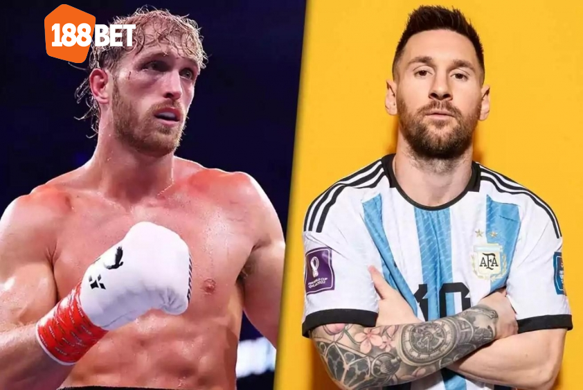 Logan Paul thách đấu quyền anh với Messi (Ảnh: Laderechadiario).